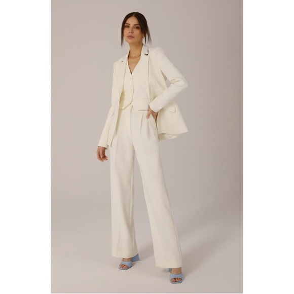 Anthropologie Favorite Daughter The Favorite Pleated High Rise Pants Trouser NWT - Picture 4 of 12